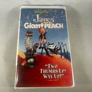 James And The Giant Peach VHS 1996 Walt Disney Movie Clamshell Case